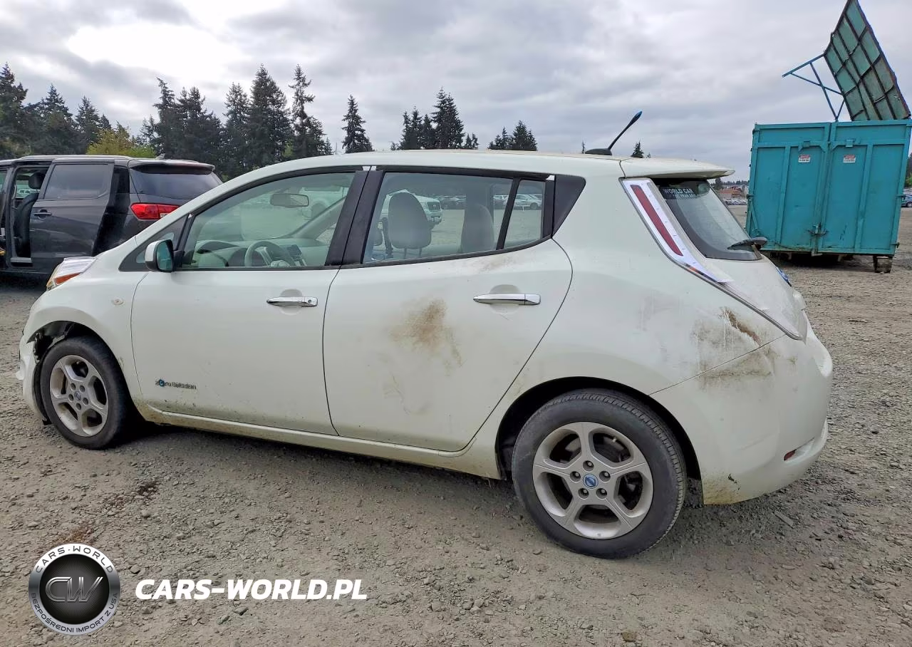 2012 Nissan Leaf Sv VIN:JN1AZ0CPXCT017428 - 2