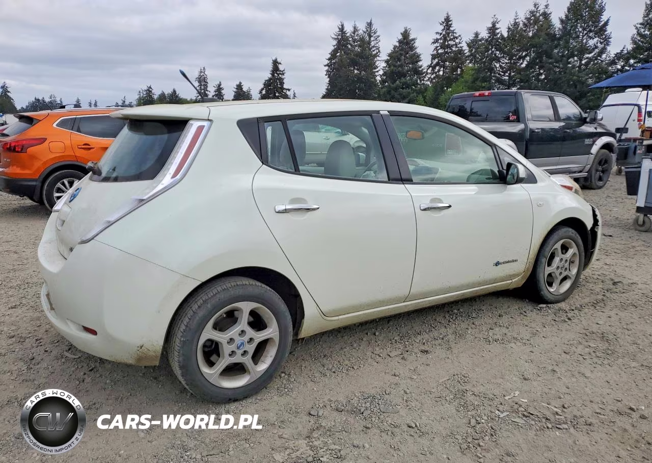 2012 Nissan Leaf Sv VIN:JN1AZ0CPXCT017428 - 3
