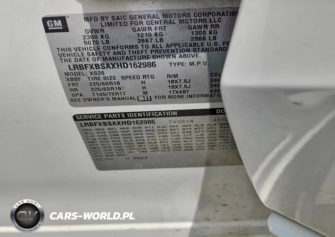 2017 Buick Envision Essence VIN:LRBFXBSAXHD162986 - 13
