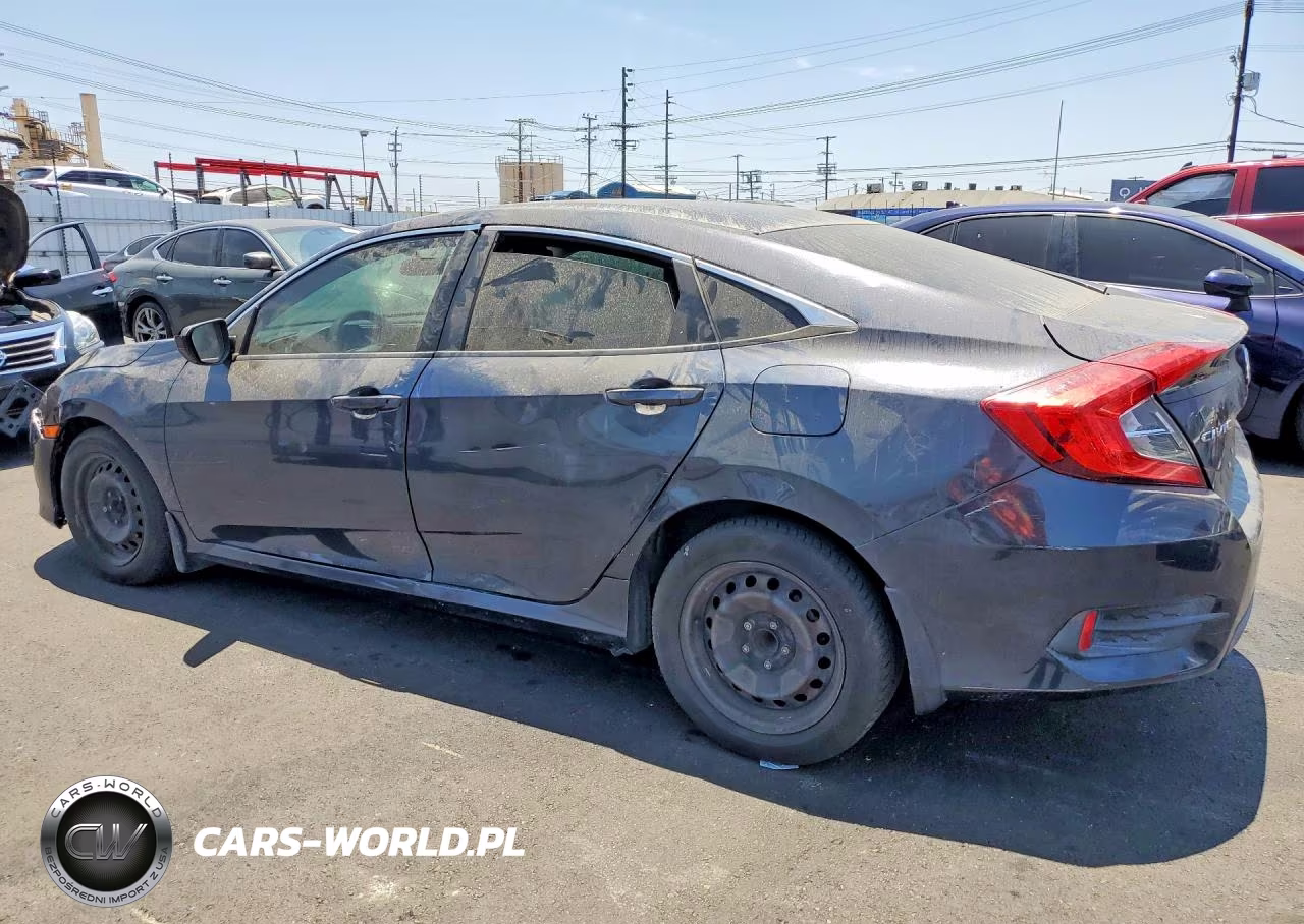 2017 Hond Civic Lx VIN:19XFC2F56HE075921 - 2