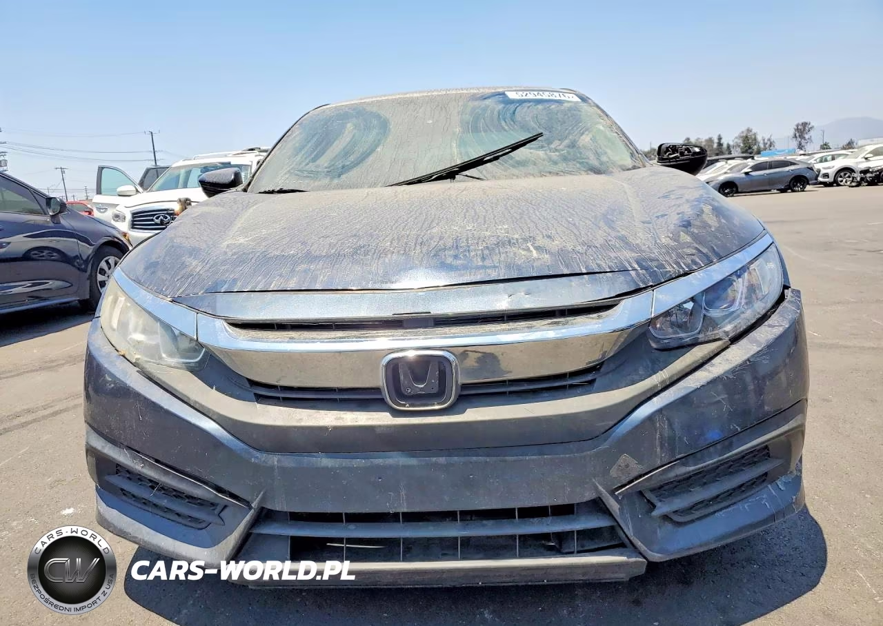 2017 Hond Civic Lx VIN:19XFC2F56HE075921 - 5
