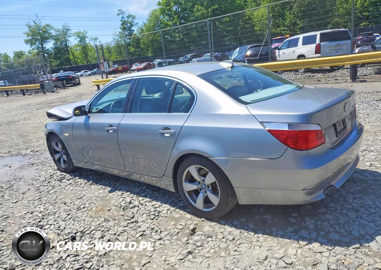 2007 BMW 525 I VIN:WBANE53567CW60609 - 2