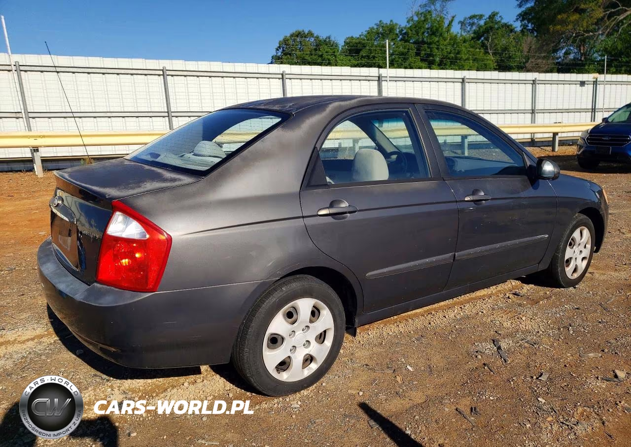 2004 Kia Spectra Lx VIN:KNAFE121645035798 - 3