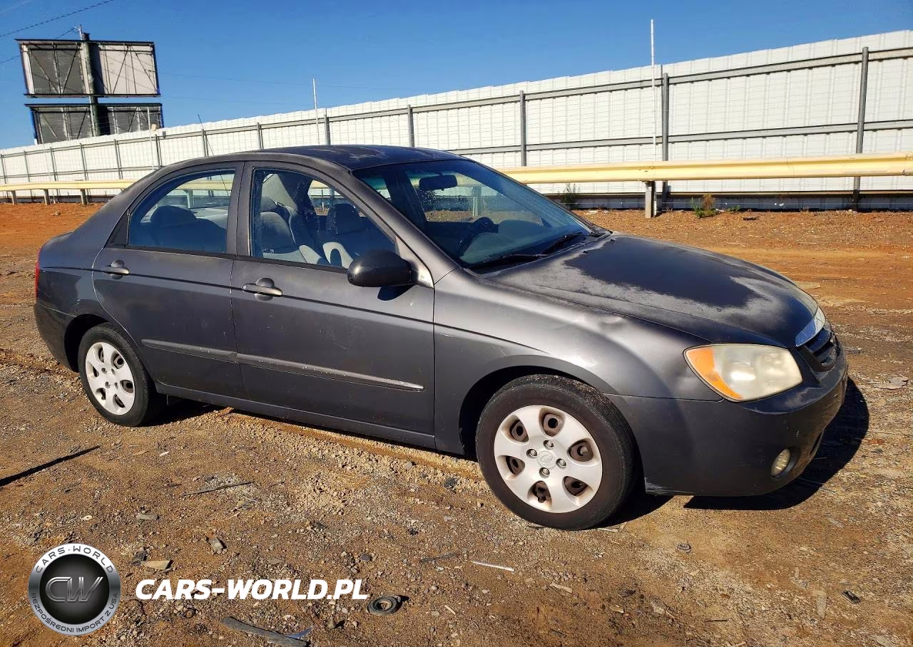 2004 Kia Spectra Lx VIN:KNAFE121645035798 - 4