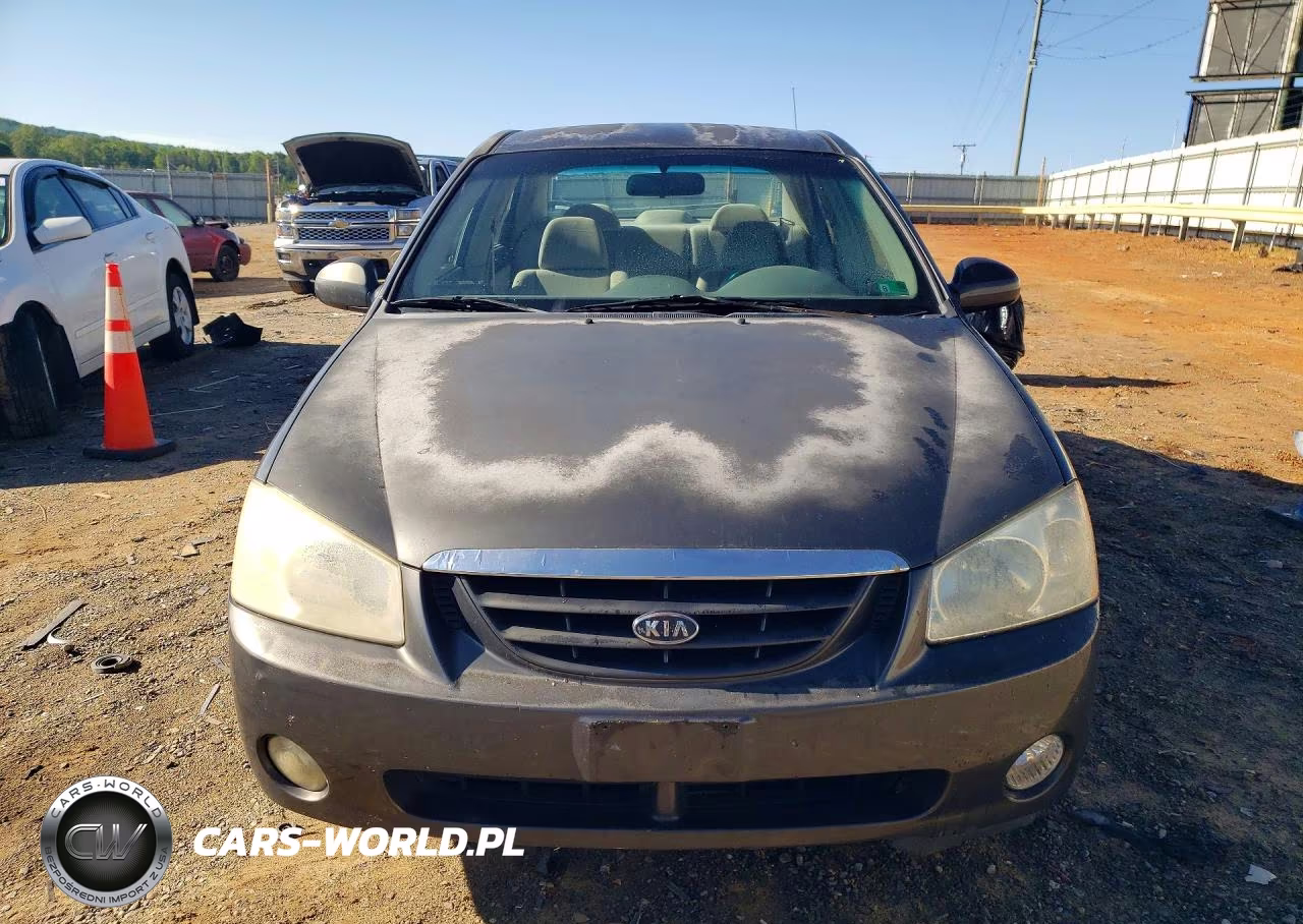 2004 Kia Spectra Lx VIN:KNAFE121645035798 - 5