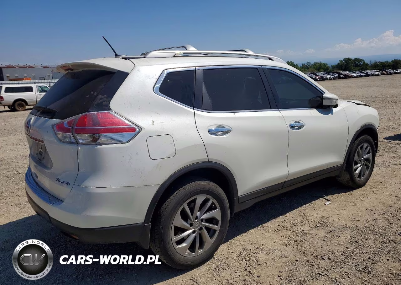 2015 Nissan Rogue Sl VIN:5N1AT2MV6FC854636 - 3