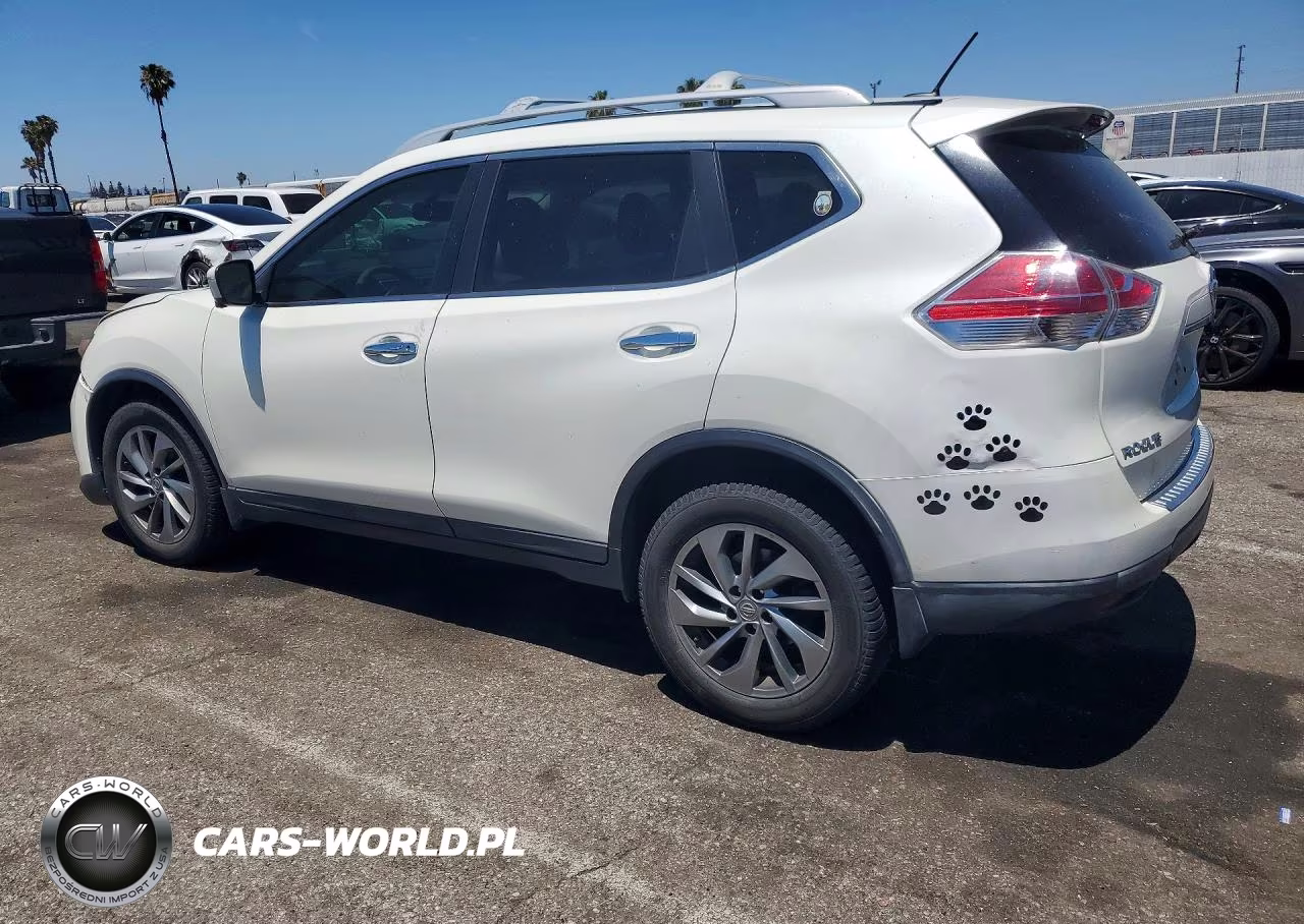 2015 Nissan Rogue Sl VIN:5N1AT2MV4FC876053 - 2