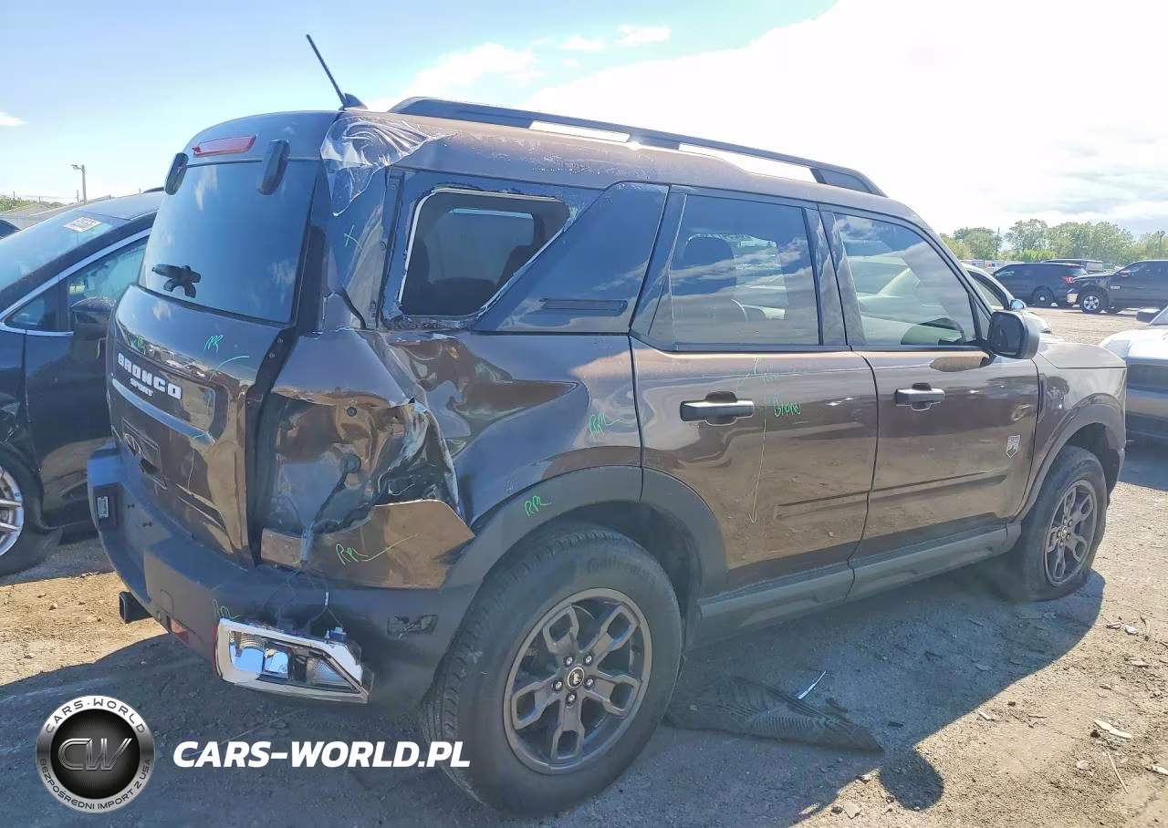 2022 Ford Bronco Sport Big Bend VIN:3FMCR9B69NRE33053 - 3