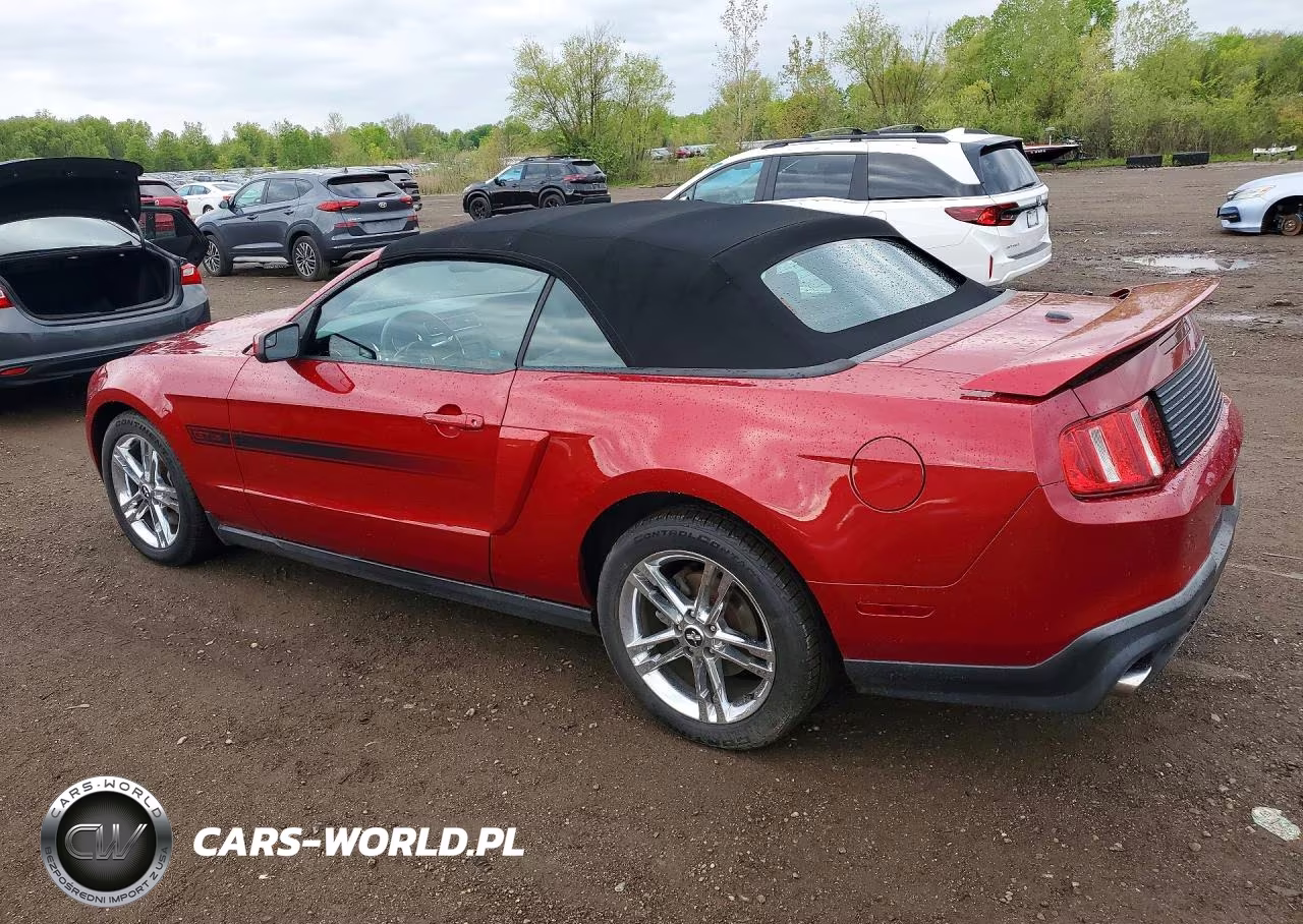 2011 Ford Mustang V6 VIN:1ZVBP8FF4B5101818 - 2