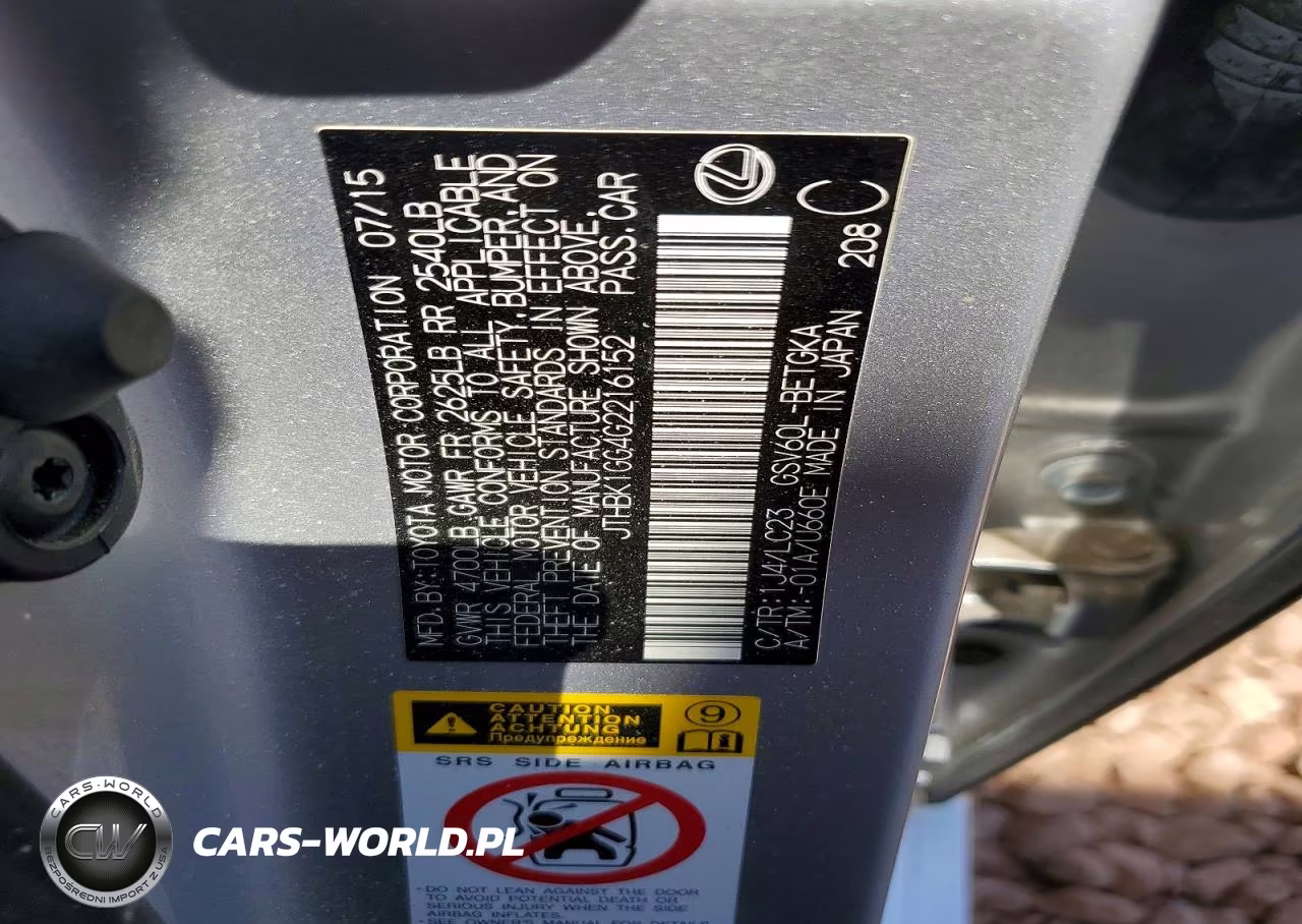 2016 Lexus Es 350 VIN:JTHBK1GG4G2216152 - 12