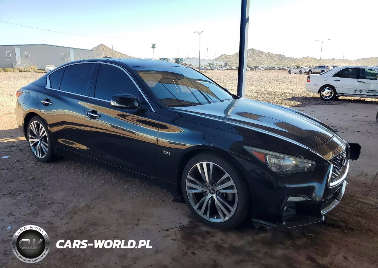 2018 Infiniti Q50 3.0T Sport VIN:JN1EV7AP0JM356702 - 4