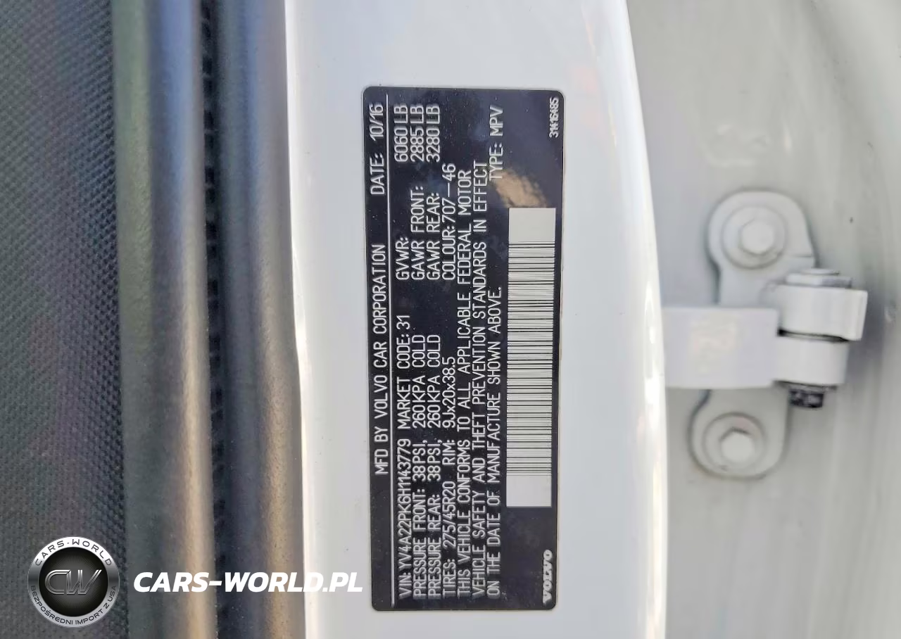 2017 Volvo Xc90 T6 VIN:YV4A22PK6H1143779 - 13