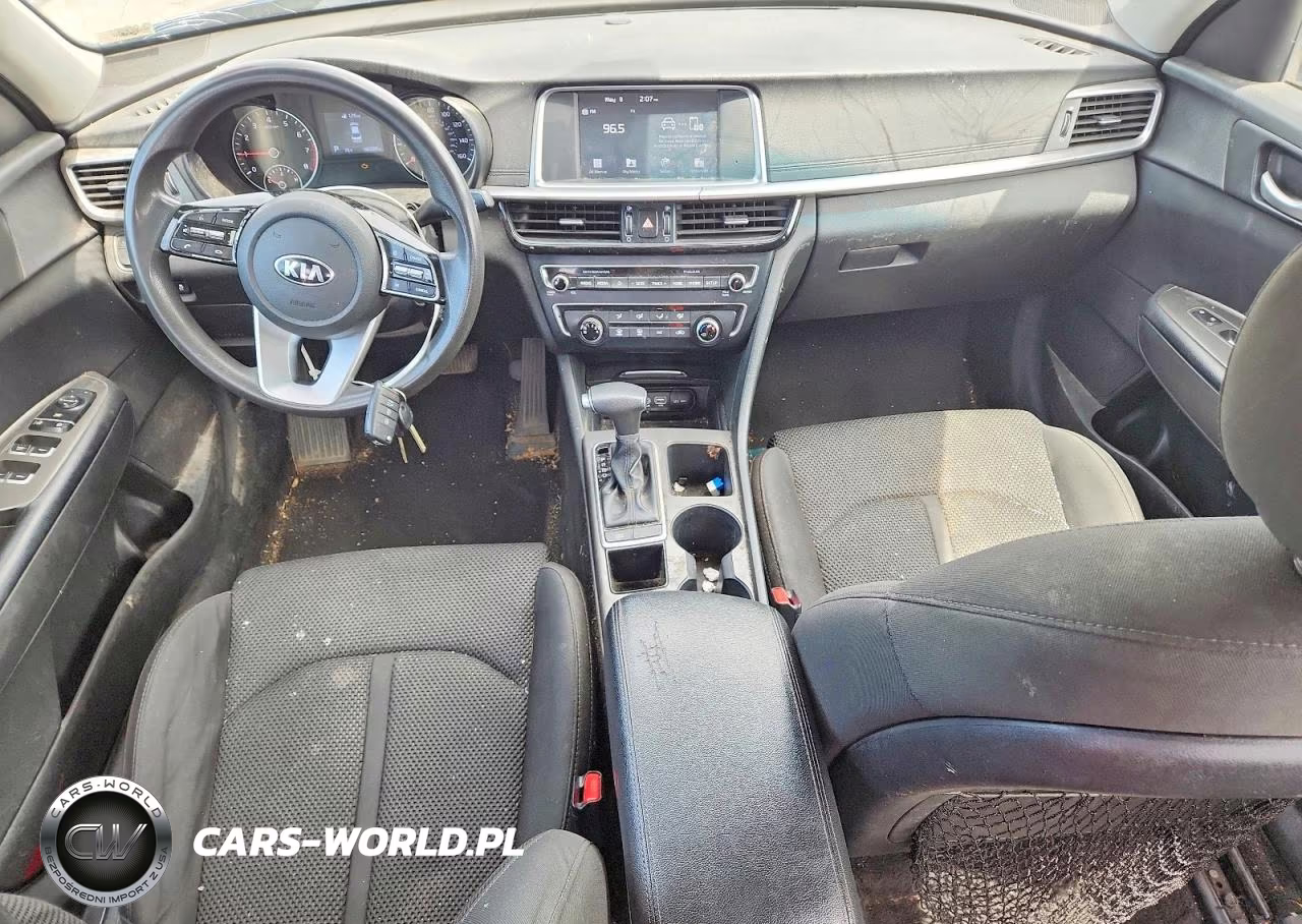 2019 Kia Optima Lx VIN:5XXGT4L33KG287502 - 8