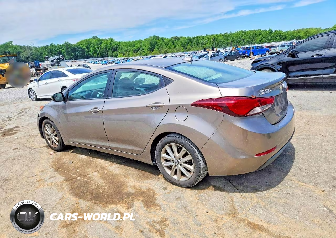 2014 Hyundai Elantra Se VIN:5NPDH4AE9EH530344 - 2