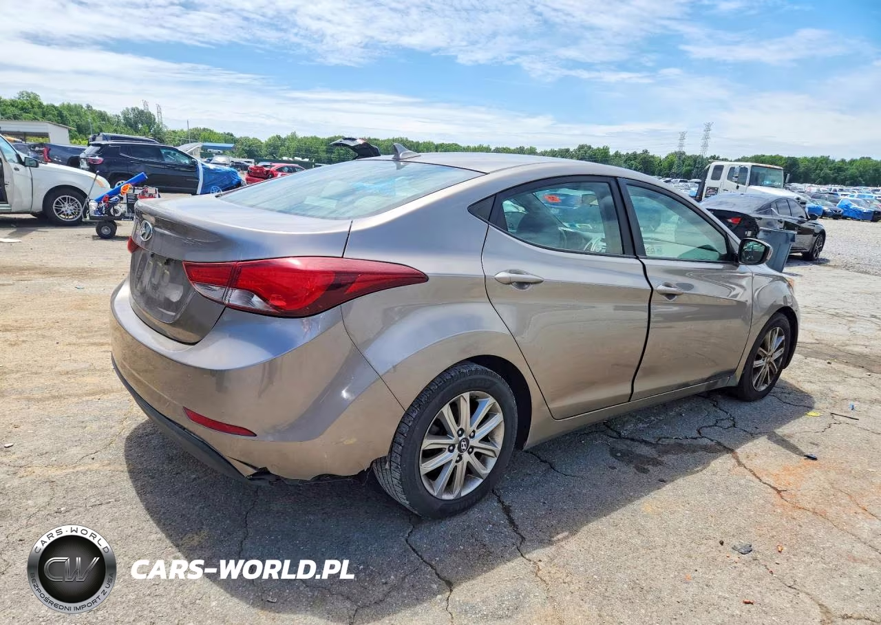 2014 Hyundai Elantra Se VIN:5NPDH4AE9EH530344 - 3