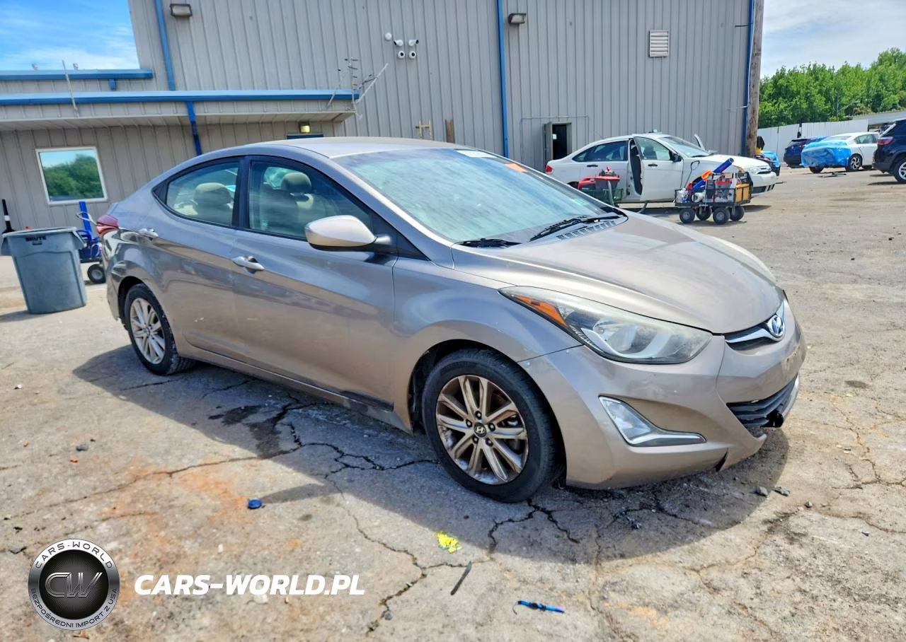 2014 Hyundai Elantra Se VIN:5NPDH4AE9EH530344 - 4