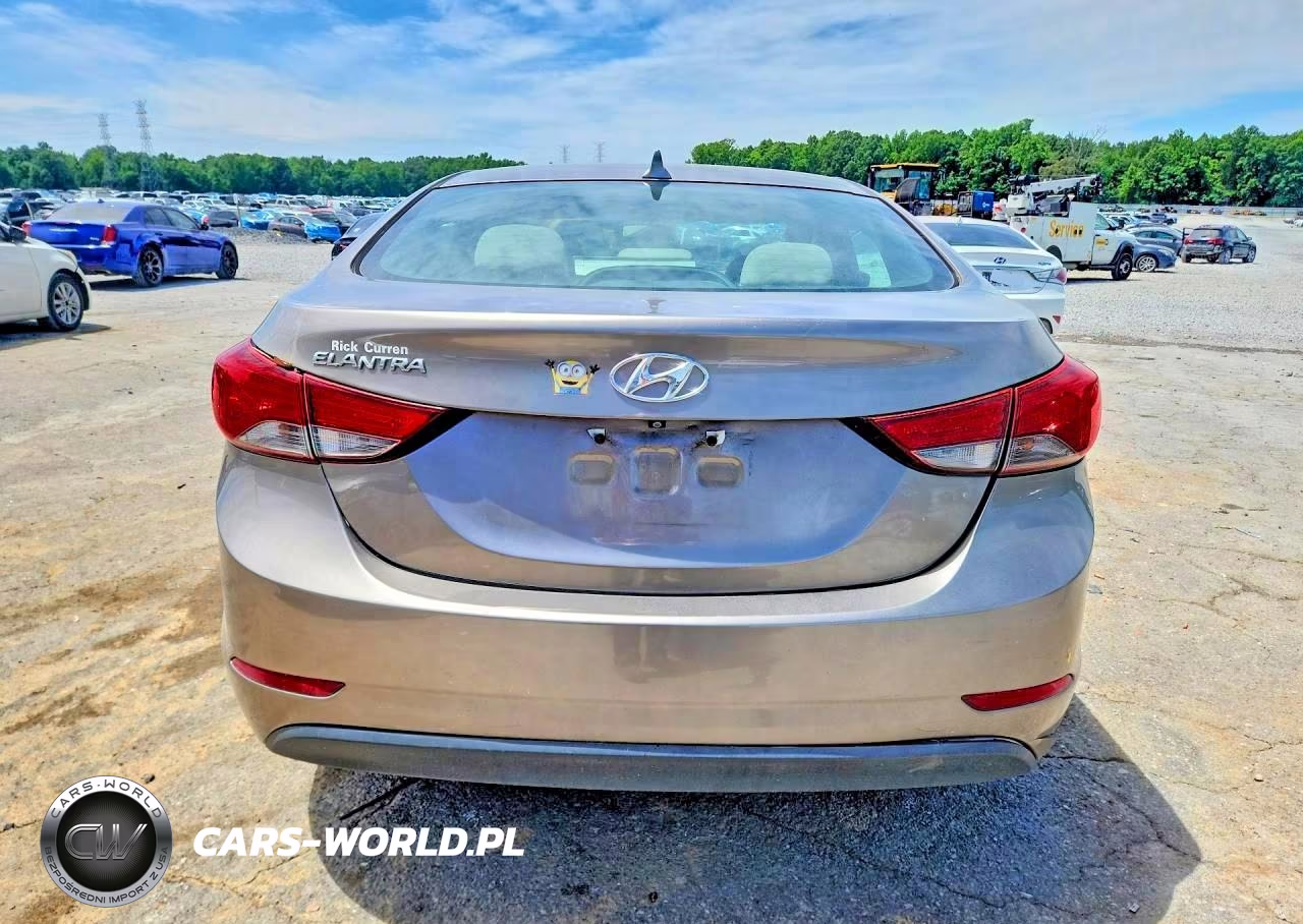 2014 Hyundai Elantra Se VIN:5NPDH4AE9EH530344 - 6
