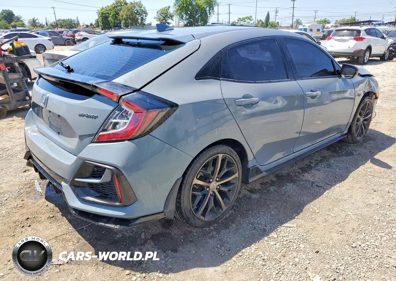 2020 Honda Civic Sport VIN:SHHFK7H46LU414148 - 3