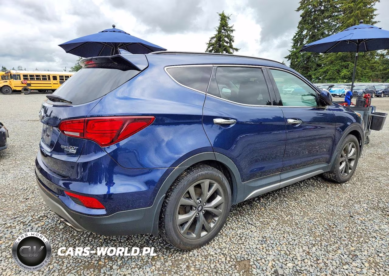 2017 Hyundai Santa Fe Sport 2.0T Ultimate VIN:5XYZWDLA1HG493257 - 3