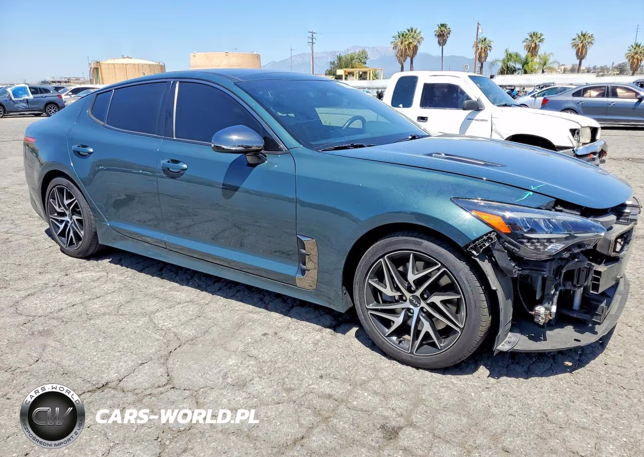 2022 Kia Stinger Gt Line VIN:KNAE35LD0N6119127 - 4