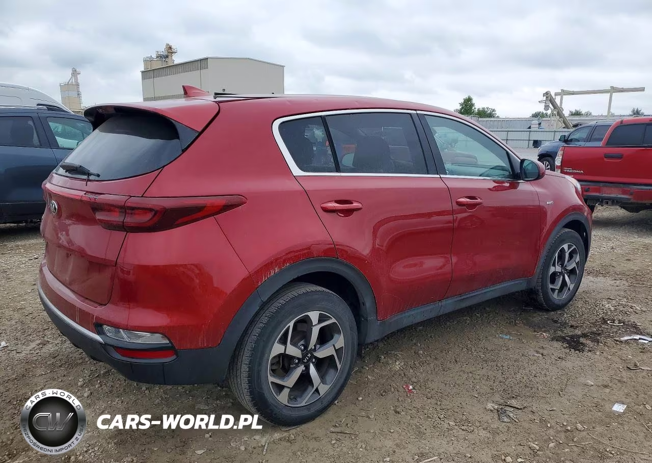 2021 Kia Sportage Lx VIN:KNDPMCAC2M7875302 - 3