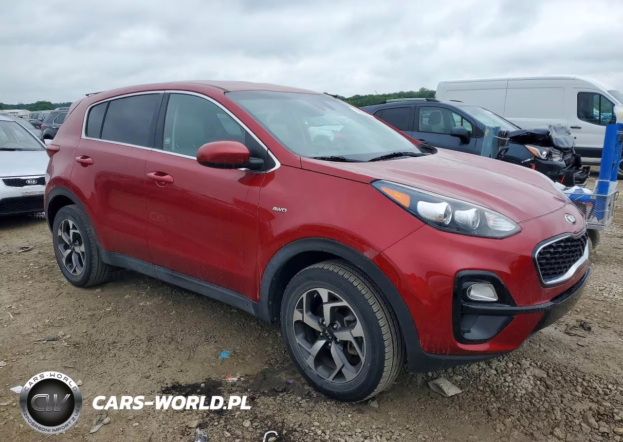2021 Kia Sportage Lx VIN:KNDPMCAC2M7875302 - 4