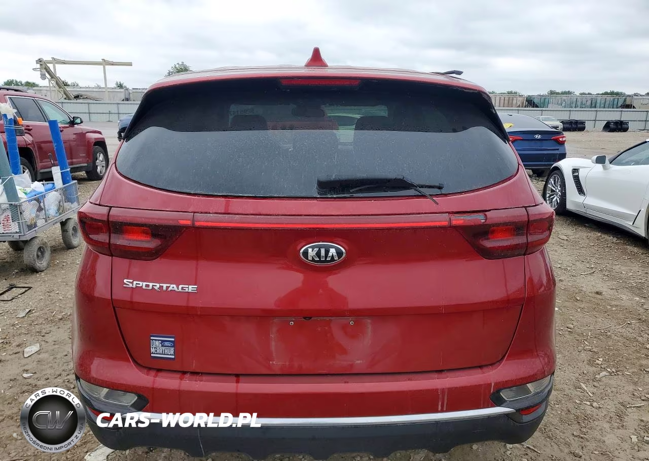 2021 Kia Sportage Lx VIN:KNDPMCAC2M7875302 - 6