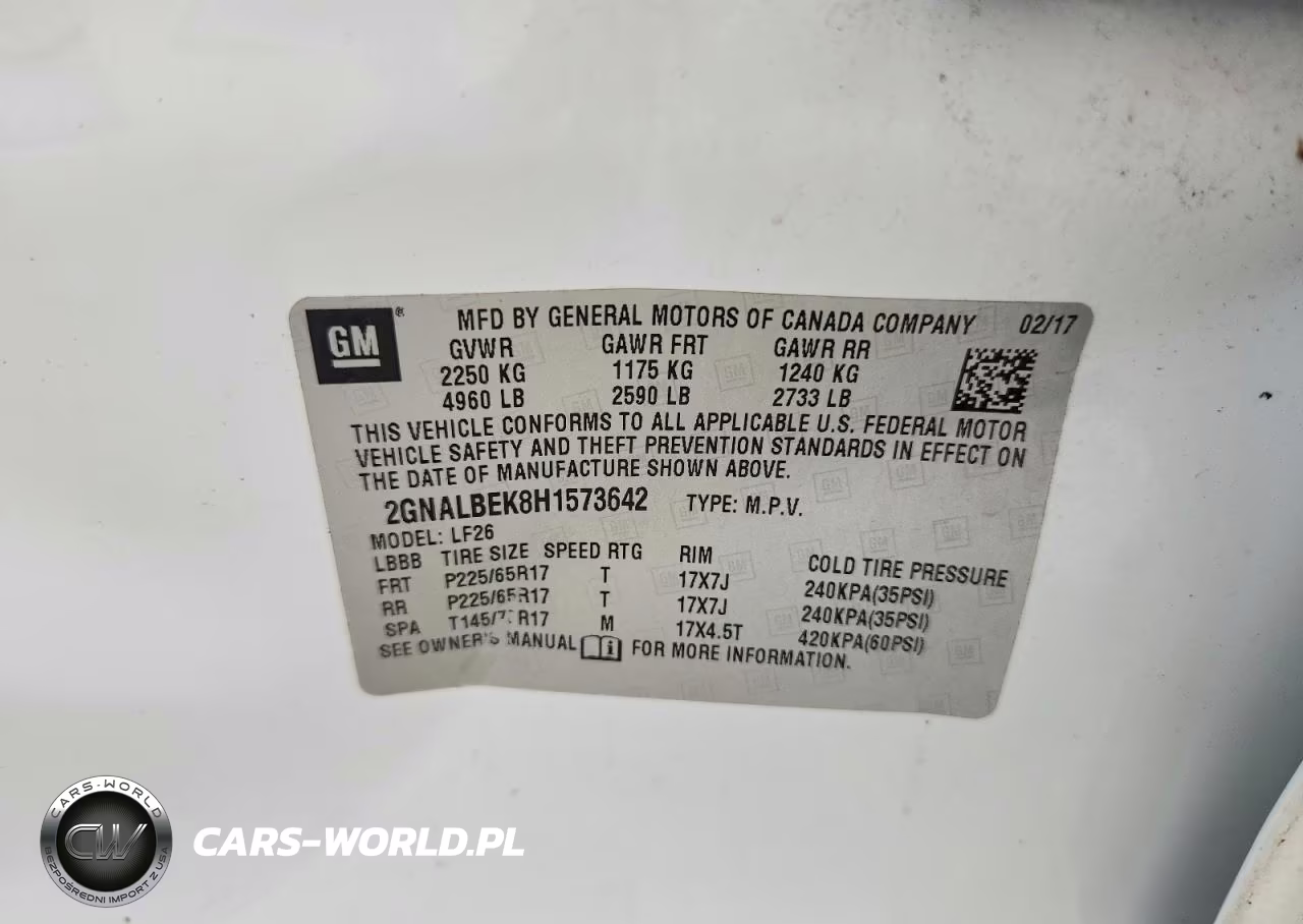 2017 Chevrolet Equinox Ls VIN:2GNALBEK8H1573642 - 13