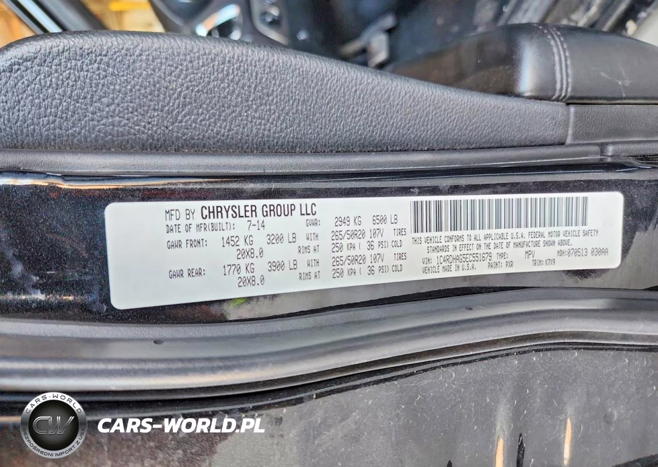 2014 Dodge Durango Sxt VIN:1C4RDHAG5EC551679 - 13
