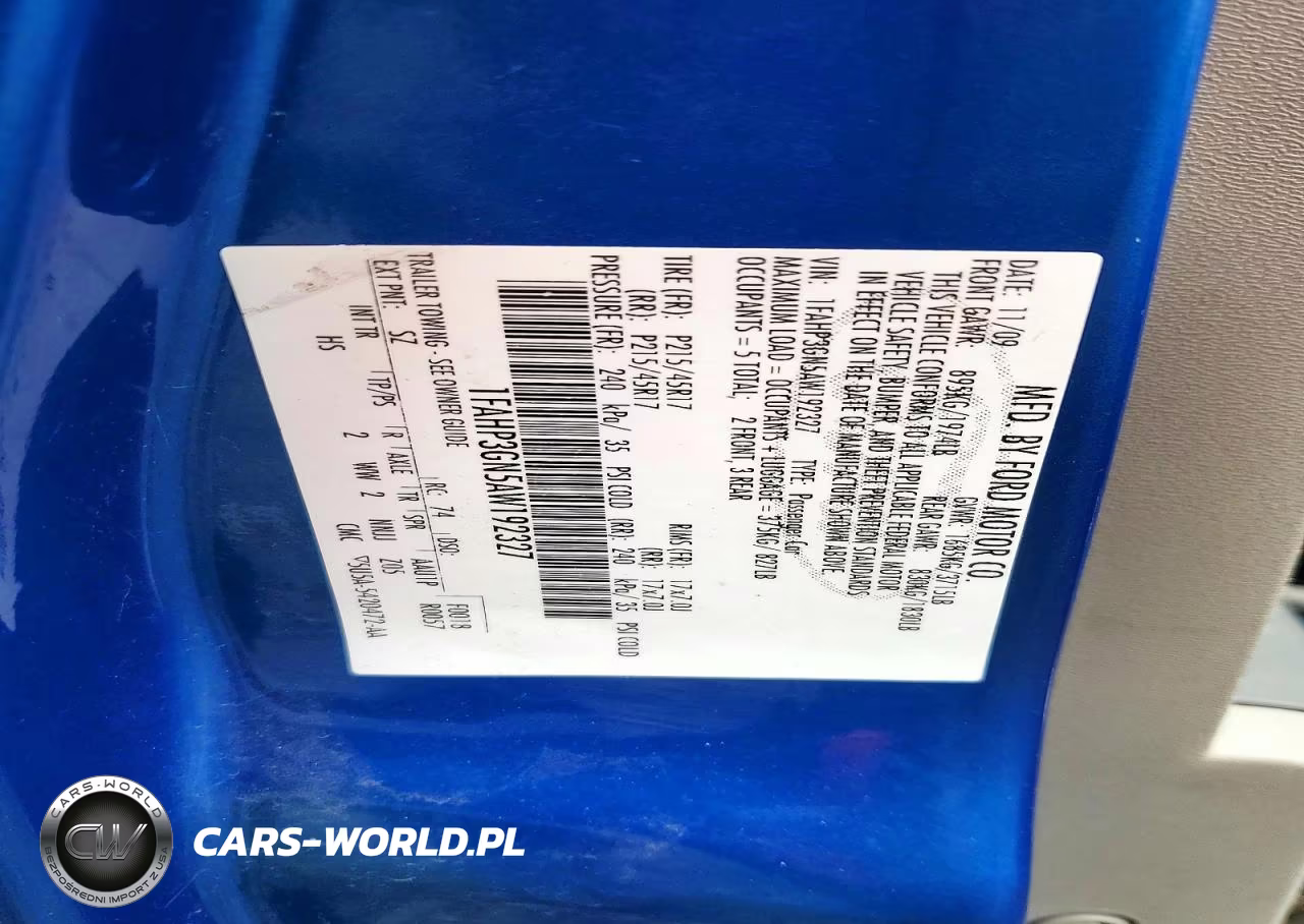 2010 Ford Focus Ses VIN:1FAHP3GN5AW192327 - 12