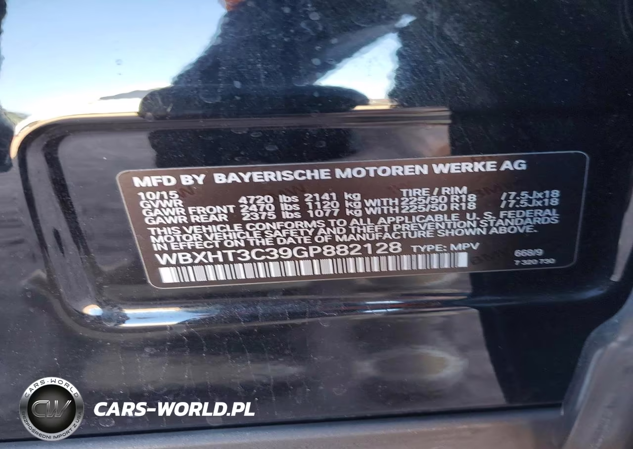 2016 BMW X1 xDrive28I VIN:WBXHT3C39GP882128 - 13
