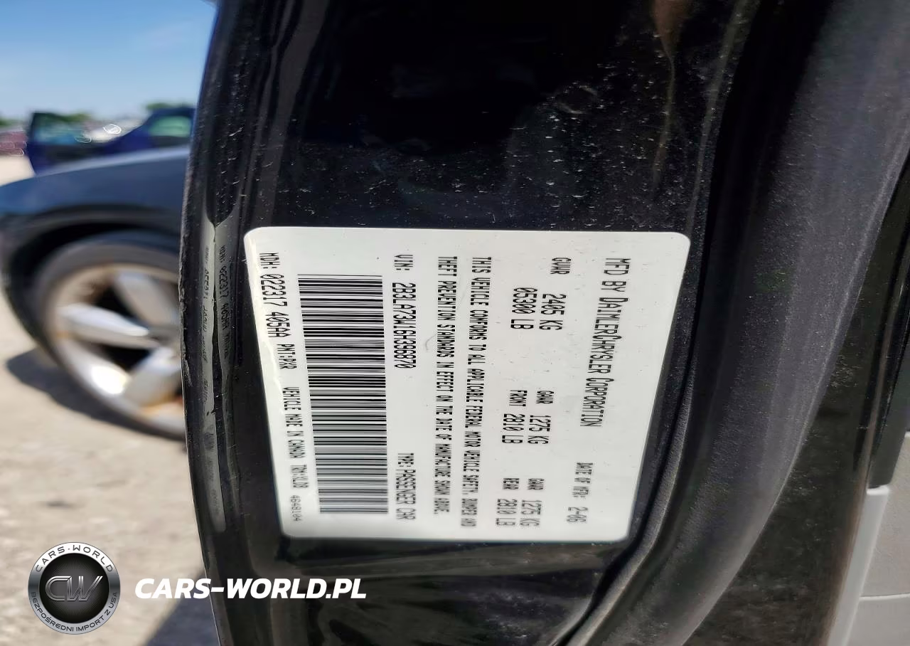 2006 Dodge Charger Srt-8 VIN:2B3LA73W16H396870 - 12