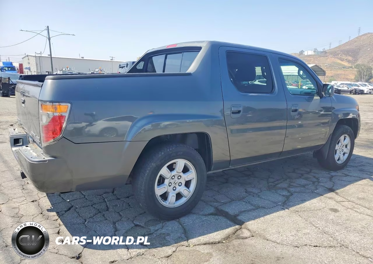 2007 Honda Ridgeline Rts VIN:2HJYK16467H513624 - 3