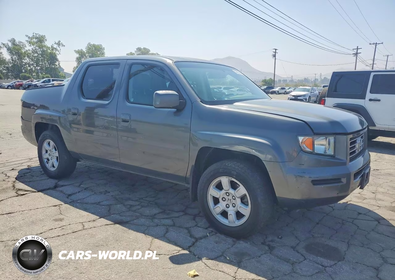 2007 Honda Ridgeline Rts VIN:2HJYK16467H513624 - 4