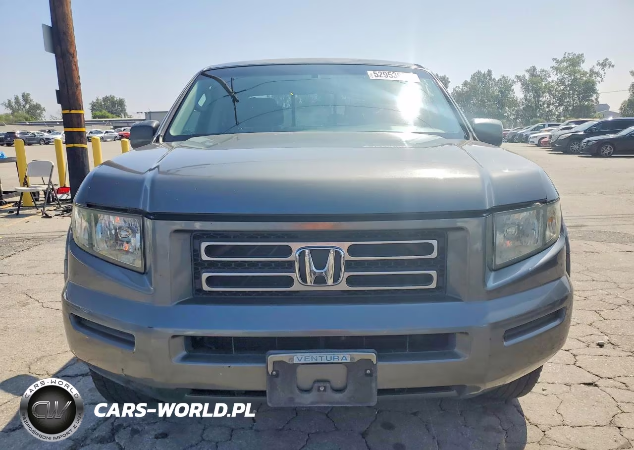 2007 Honda Ridgeline Rts VIN:2HJYK16467H513624 - 5