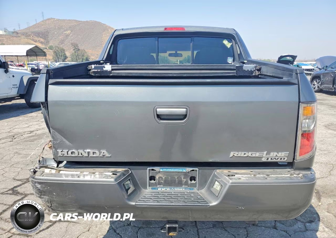 2007 Honda Ridgeline Rts VIN:2HJYK16467H513624 - 6