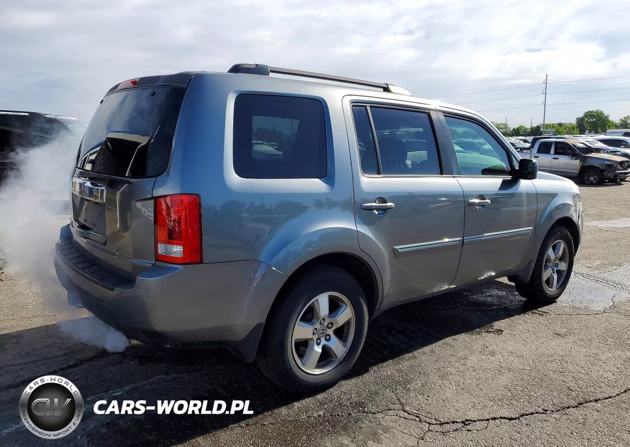 2009 Honda Pilot Exl VIN:5FNYF48519B041373 - 3