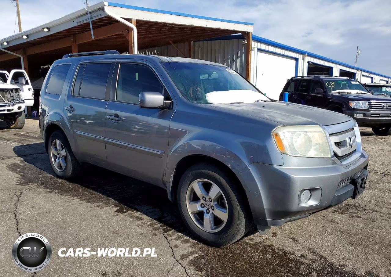 2009 Honda Pilot Exl VIN:5FNYF48519B041373 - 4