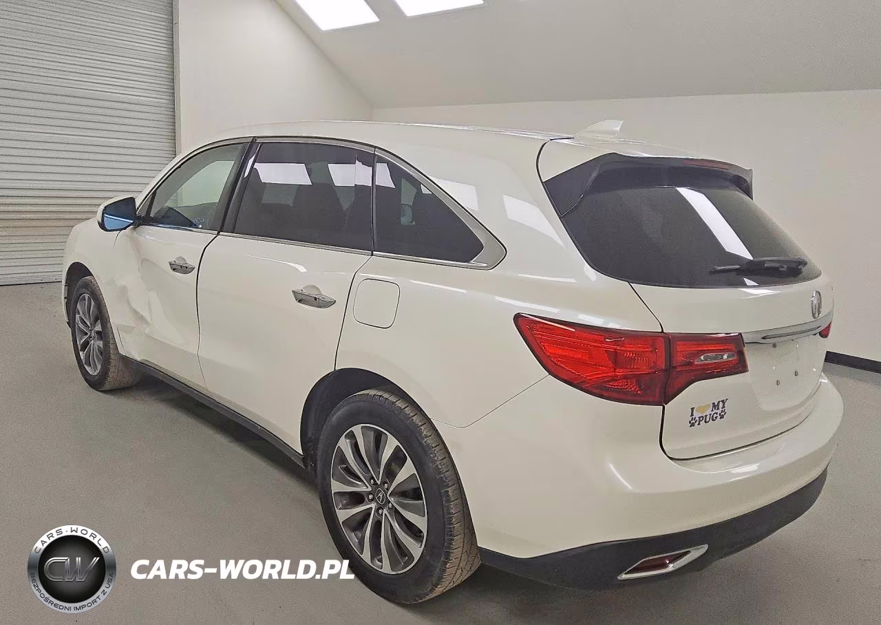 2016 Acura Mdx Technology VIN:5FRYD3H48GB008938 - 2