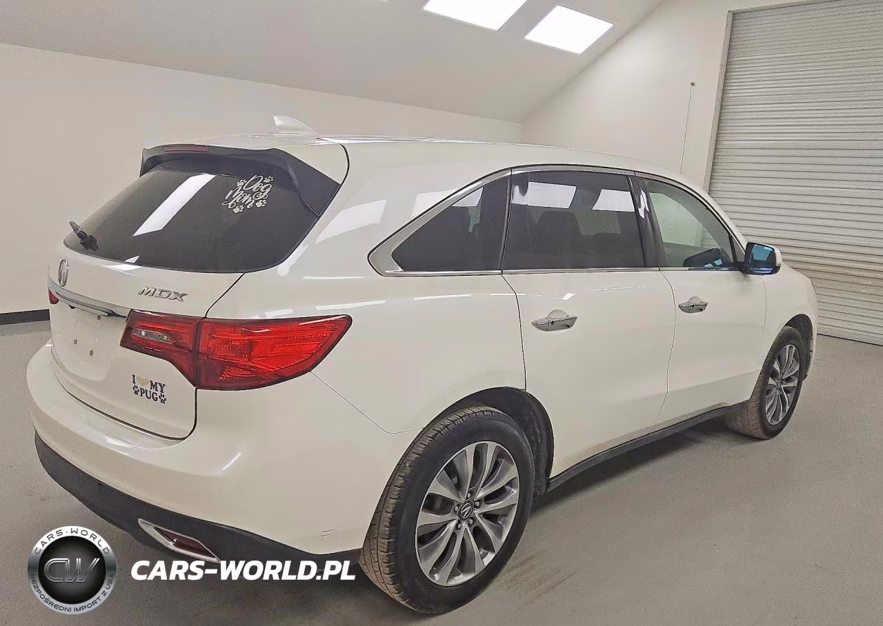 2016 Acura Mdx Technology VIN:5FRYD3H48GB008938 - 3