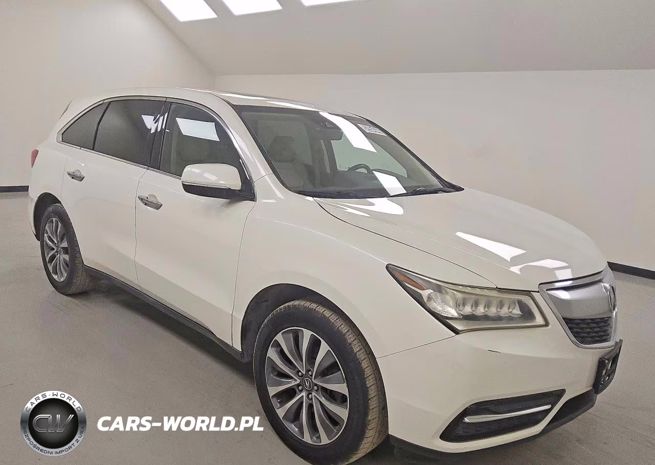 2016 Acura Mdx Technology VIN:5FRYD3H48GB008938 - 4