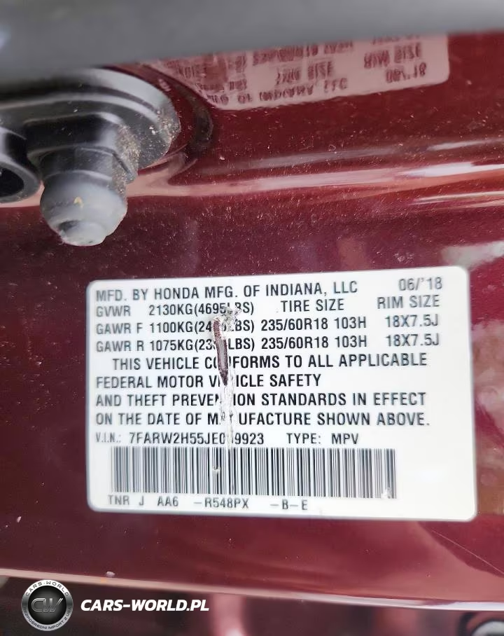 2018 Honda Cr-V Ex VIN:7FARW2H55JE069923 - 13