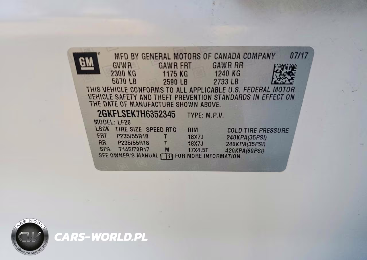 2017 GMC Terrain Sle VIN:2GKFLSEK7H6352345 - 13