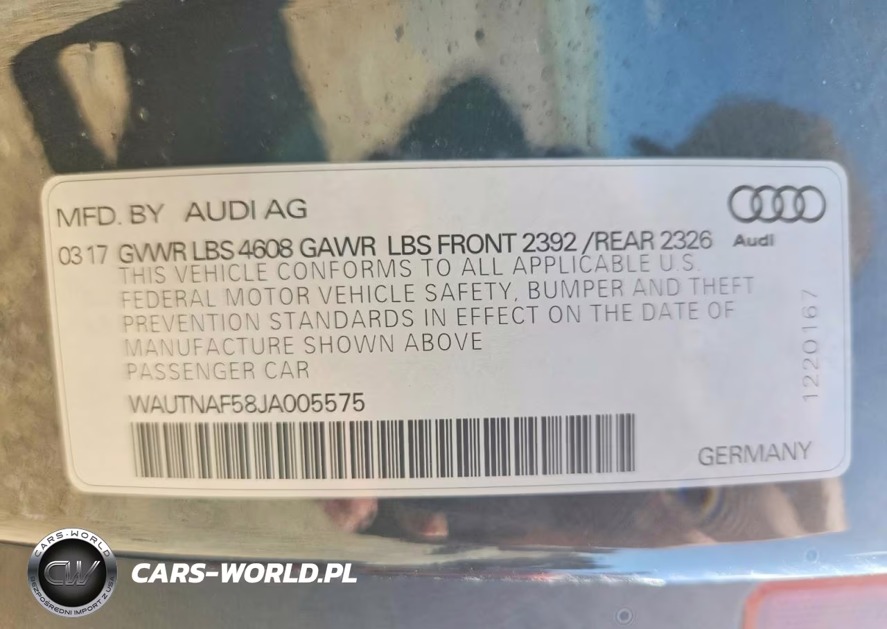 2018 Audi A5 Premium Plus S-Line VIN:WAUTNAF58JA005575 - 13
