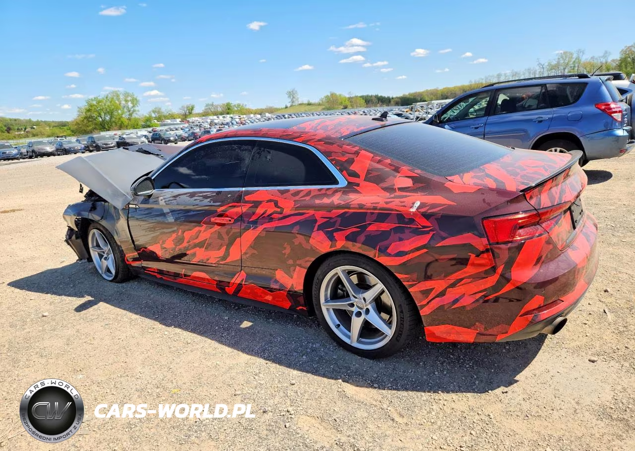 2018 Audi A5 Premium Plus S-Line VIN:WAUTNAF58JA005575 - 2