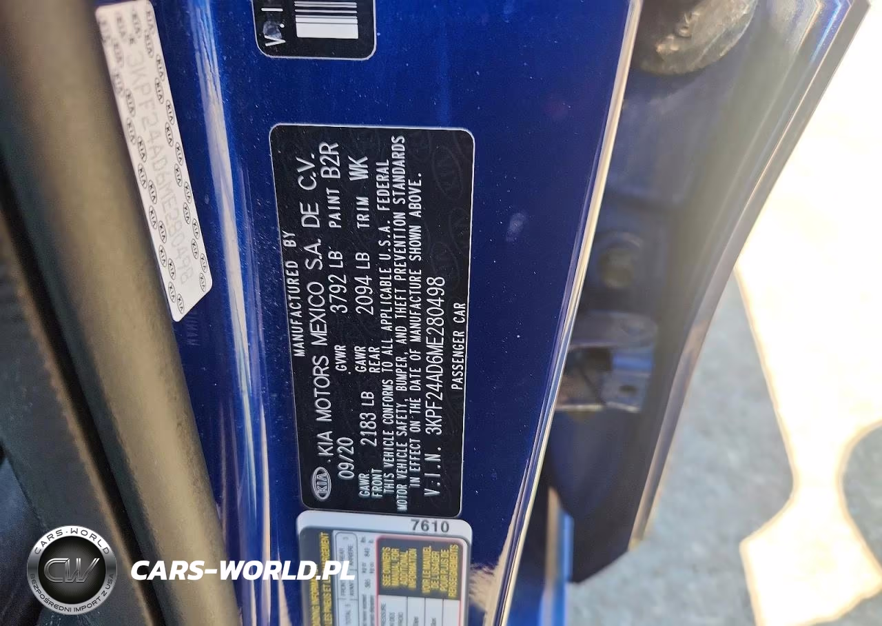 2021 Kia Forte Lxs VIN:3KPF24AD6ME280498 - 12