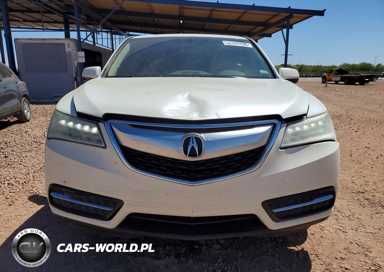 2015 Acura Mdx VIN:5FRYD3H20FB001589 - 5