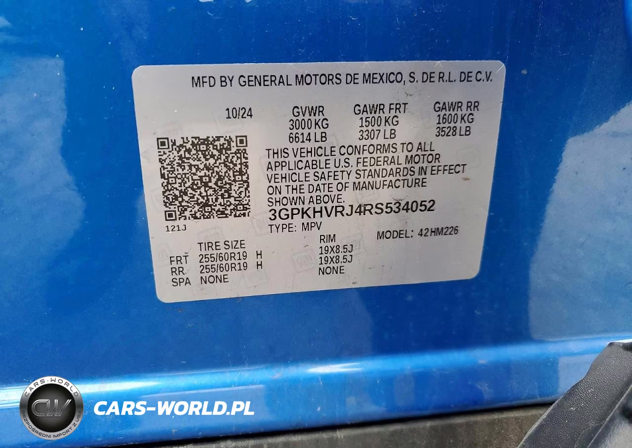 2024 Honda Prologue Ex VIN:3GPKHVRJ4RS534052 - 14