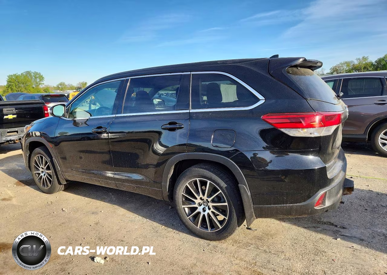 2018 Toyota Highlander Se VIN:5TDJZRFH9JS535225 - 2