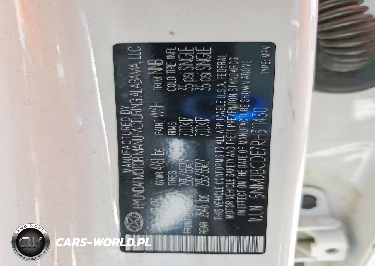2024 Hyundai Tucson Sel VIN:5NMJBCDE7RH311430 - 13